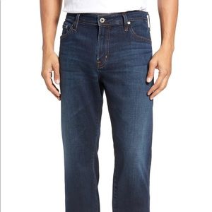 Mens AG Everett Slim Straight Leg Jeans 38x34
